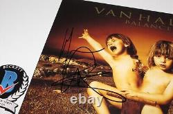 Michael Anthony Signed Van Halen Balance Album Vinyl Record Bassist Beckett Coa