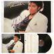 Michael Jackson HAND SIGNED Autograph THRILLER Record LP Vinyl Album 80s Beat It