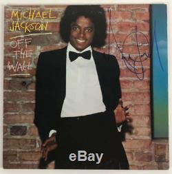 Michael Jackson Signed Autographed Off The Wall Album LP Beckett BAS
