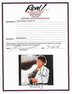 Michael Jackson Signed Autographed Thriller Record Album EPPERSON REAL COA