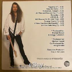 Michael Sweet (from Stryper) 1994 Solo Album Black Vinyl LP AUTOGRAPHED NEW