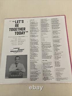 Mister Rogers Autographed Record Album Factory Sealed RARE