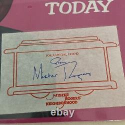 Mister Rogers Autographed Record Album Factory Sealed RARE