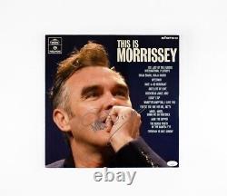 Morrissey The Smiths Record Album LP Hand Signed Autograph JSA COA