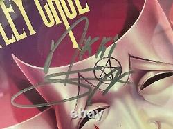Motley Crue Hand-signed Framed Lp Album Autograph Sixx Neil Lee Mars 11.21.1987