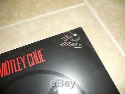Motley Crue Shout At Devil EARLY 1983 Autographed Signed LP Album Nikki Vince +2
