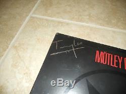 Motley Crue Shout At Devil EARLY 1983 Autographed Signed LP Album Nikki Vince +2