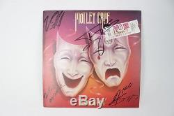 Motley Crue Theatre Of Pain Promo Autographed Record Album (JSA Full LOA)