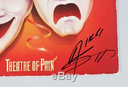 Motley Crue Theatre Of Pain Promo Autographed Record Album- JSA Full LOA