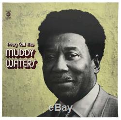 Muddy Waters Signed Autographed They Call Me Muddy Waters Album Beckett BAS