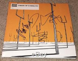 Muse Signed Autograph Origin Of Symmetry Vinyl Album Matt Bellamy +2 Exact Proof
