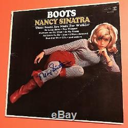 Nancy Sinatra Boots Signed Autograph Album