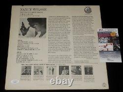 Nancy Wilson Autographed Vinyl Record Album (yesterday's Love Songs) Jsa Coa