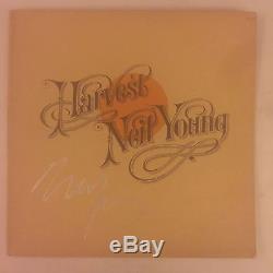 Neil Young Harvest Signed Autograph Record Album