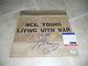 Neil Young Living With War Signed Autographed LP Album Record PSA Certified