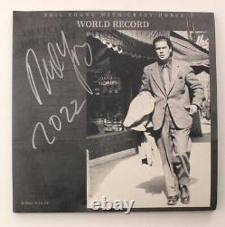 Neil Young Signed Autograph Album Vinyl Record World Record with Crazy Horse JSA