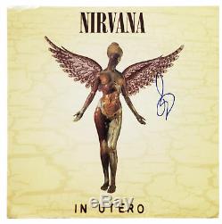 Nirvana Dave Grohl Autographed Signed Album Record LP In Utero