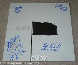 Nothing (band) Hand Signed'guilty Of Everything' Record Album Lp Coa Shoegaze