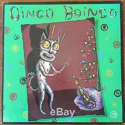 OINGO BOINGO Autographed Album Elfman, Bartek, Sluggo! Complete with inserts