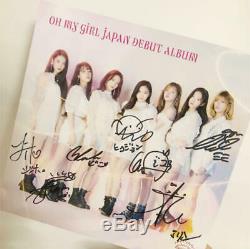 Oh my girl debut album autographed tower record hyojung mimi yooa