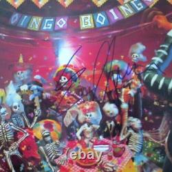 Oingo Boingo's Dead Man's Party album signed by Danny Elfman