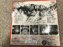 Original GWAR Hell-O! AUTOGRAPHED First Press Vinyl Record Album LP SHIMMY DISC