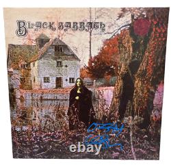 Ozzy Osbourne Black Sabbath Signed Vinyl Album Autograph Beckett Witness Holo 1