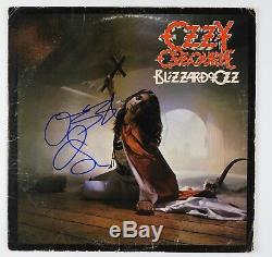 Ozzy Osbourne Signed Autograph Album LP JSA Record Billard Of Oz