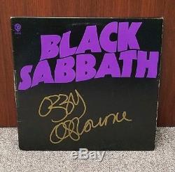 Ozzy Osbourne Signed Autographed Black Sabbath Master Of Reality LP Album