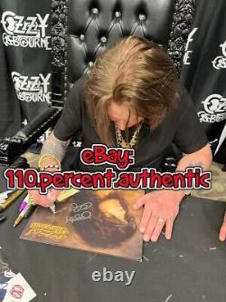 Ozzy Osbourne Signed Autographed No More Tears 180 Vinyl Lp Album Exact Proof