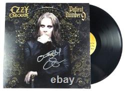 Ozzy Osbourne Signed Autographed Record Album Patient #9 Black JSA AF20714