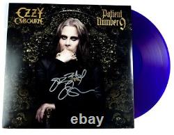 Ozzy Osbourne Signed Autographed Record Album Patient #9 Purple Vinyl JSA COA