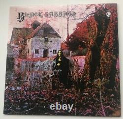 Ozzy Osbourne Signed Black Sabbath Album Beckett BAS COA