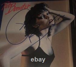 PAT BENATAR In the Heat of the Night 1979 Album Signed on Cover Free S&H
