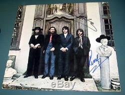 PAUL MCCARTNEY & RINGO STARR SIGNED HEY JUDE BEATLES ALBUM LP WTH CAIAZZO LOA