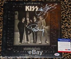 PAUL STANLEY KISS Love Gun vinyl LP record album signed autographed PSA DNA 1977