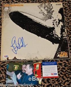 PAUL STANLEY KISS Love Gun vinyl LP record album signed autographed PSA DNA 1977