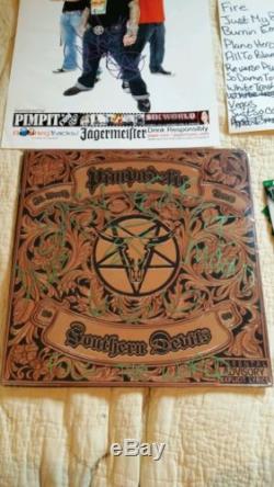 PIMPADELIC CD SOUTHERN DEVILS signed LP record set list poster rare collection