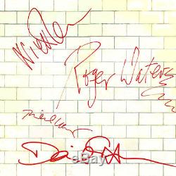 PINK FLOYD SIGNED ALBUM THE WALL COA INCLUDED REPUTABLE