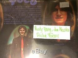POCO hand signed record album autographed Rusty Young, Jim Messina Richie Furay