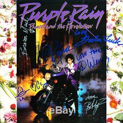 PRINCE SIGNED ALBUM COA INCLUDED BAND SIGNED VERY RARE TOUGH TO FIND