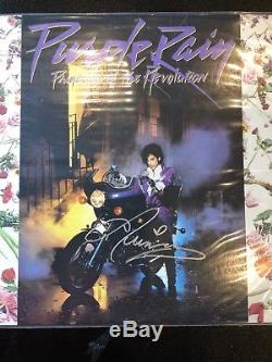 PRINCE & THE REVOLUTION-Autographed PURPLE RAIN Album-Warner Bros. Withvinyl