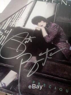 Pat Benatar Authentic Signed Precious Time Record Album LP Autographed, COA incl