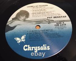 Pat Benatar Autographed Crimes Of Passion On The Album Cover