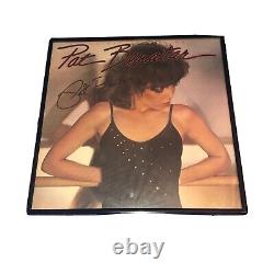 Pat Benatar Autographed with COA Crimes Of Passion Vinyl Album in Framed