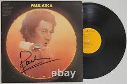 Paul Anka signed Shes a Lady album vinyl record COA exact proof autographed