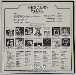 Paul Anka signed Shes a Lady album vinyl record COA exact proof autographed