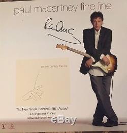 Paul Mccartney Album Flat Signed Autographed Full Letter Roger Epperson