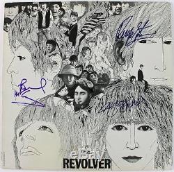 Paul Mccartney George Harrison & Ringo Starr Signed Beatles Album PSA #Q04997