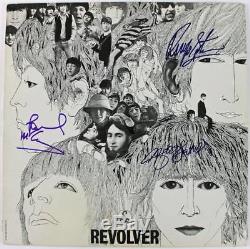 Paul Mccartney George Harrison & Ringo Starr Signed Beatles Album PSA #Q04997